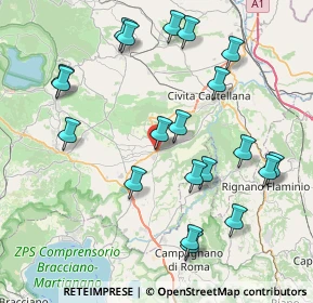 Mappa Piazza dei Caduti, 01036 Nepi VT, Italia (9.217)