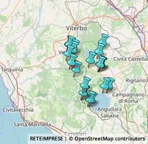 Mappa Località San Quirico, 01010 Barbarano Romano VT, Italia (10.5875)