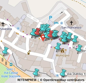 Mappa Via Roma, 01015 Sutri VT, Italia (0.04483)