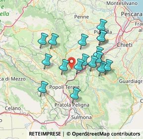 Mappa Via Pietralata, 65020 Pescosansonesco PE, Italia (12.54176)