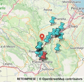 Mappa Via Pietralata, 65020 Pescosansonesco PE, Italia (11.303)