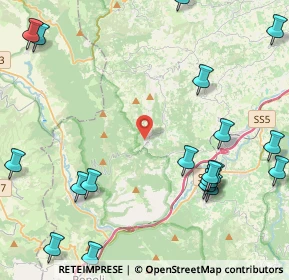 Mappa Via Pietralata, 65020 Pescosansonesco PE, Italia (6.2865)