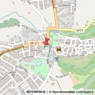 Mappa Piazza Enrico Minio, 6, 01036 Nepi, Viterbo (Lazio)