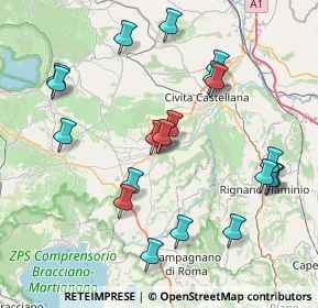 Mappa Via Porta Porciana, 01036 Nepi VT, Italia (8.9305)