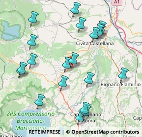 Mappa Via Antonio Gramsci, 01036 Nepi VT, Italia (9.4025)