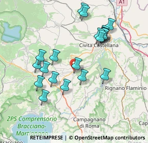 Mappa Via delle Terme, 01036 Nepi VT, Italia (7.776)