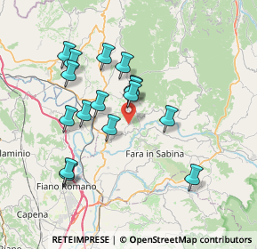 Mappa Via Roma, 02034 Montopoli di Sabina RI, Italia (6.99938)