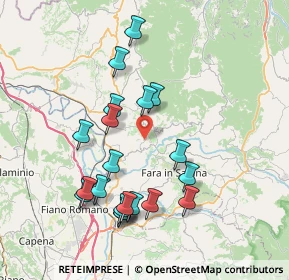 Mappa Via Roma, 02034 Montopoli di Sabina RI, Italia (7.951)