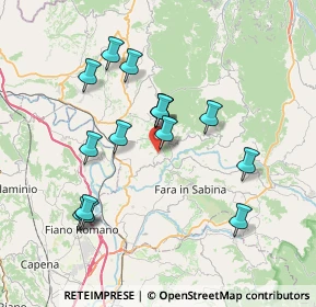 Mappa Via Roma, 02034 Montopoli di Sabina RI, Italia (7.24067)