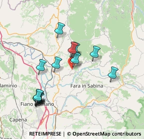 Mappa Via Roma, 02034 Montopoli di Sabina RI, Italia (7.51867)