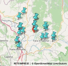 Mappa Via Roma, 02034 Montopoli di Sabina RI, Italia (6.891)