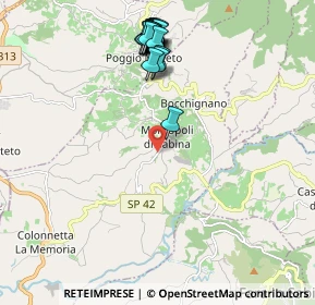 Mappa Via Roma, 02034 Montopoli di Sabina RI, Italia (2.34)