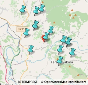 Mappa Via Roma, 02034 Montopoli di Sabina RI, Italia (3.88667)