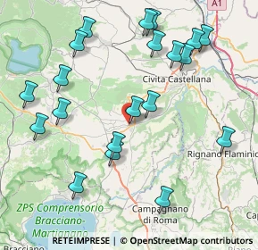 Mappa Via del Cerro, 01036 Nepi VT, Italia (9.554)