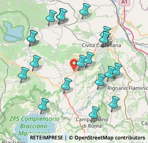Mappa Via del Cerro, 01036 Nepi VT, Italia (9.142)