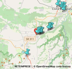 Mappa Via del Cerro, 01036 Nepi VT, Italia (3.82846)