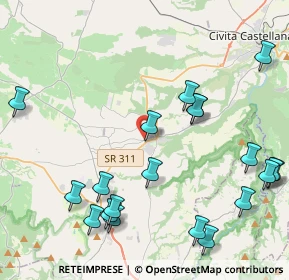 Mappa Via del Cerro, 01036 Nepi VT, Italia (5.4415)