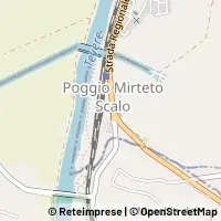 Kaart Poggio Mirteto
