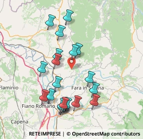 Mappa Via Porta Montopoli - Farfa, 02034 Montopoli di Sabina RI, Italia (7.9945)