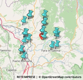 Mappa Via Porta Montopoli - Farfa, 02034 Montopoli di Sabina RI, Italia (6.7195)
