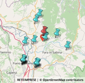 Mappa Via Porta Montopoli - Farfa, 02034 Montopoli di Sabina RI, Italia (8.114)