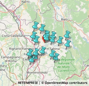 Mappa Via Porta Montopoli - Farfa, 02034 Montopoli di Sabina RI, Italia (10.7055)