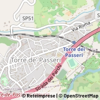 Karta Torre de' Passeri
