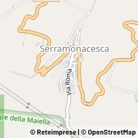 지도 Serramonacesca