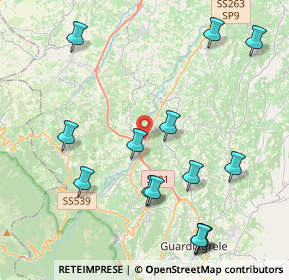 Mappa P.za Municipio, 66010 Fara Filiorum Petri CH, Italia (5.05571)