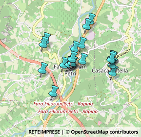 Mappa P.za Municipio, 66010 Fara Filiorum Petri CH, Italia (0.6965)