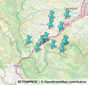 Mappa Via Provinciale, 65020 Bolognano PE, Italia (5.94)
