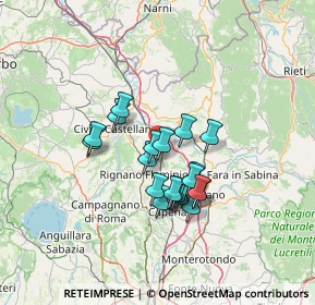 Mappa Sant'oreste, 00060 Sant'Oreste RM, Italia (10.837)