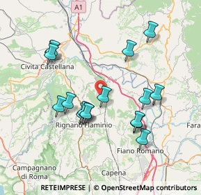 Mappa Sant'oreste, 00060 Sant'Oreste RM, Italia (7.58529)