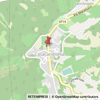 Mappa Via Marrucina, 4, 66010 Casacanditella, Chieti (Abruzzo)