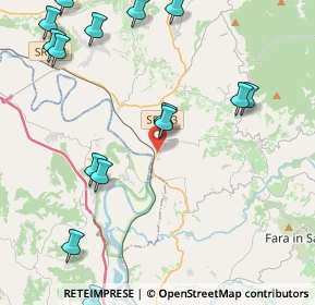 Mappa SR 313, 02047 Poggio Mirteto RI, Italia (5.74133)