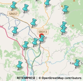 Mappa SR 313, 02047 Poggio Mirteto RI, Italia (6.37895)