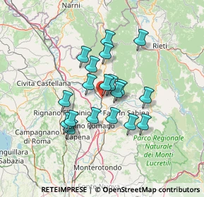 Mappa SR 313, 02047 Poggio Mirteto RI, Italia (11.07684)