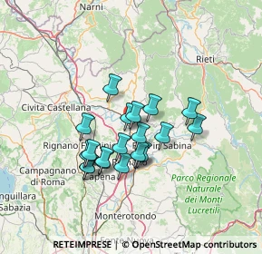 Mappa SR 313, 02047 Poggio Mirteto RI, Italia (11.2345)