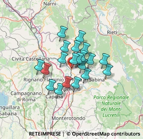 Mappa SR 313, 02047 Poggio Mirteto RI, Italia (9.4295)