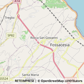Mappa Rocca San Giovanni