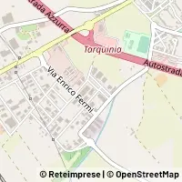 Map Tarquinia