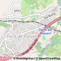 Mapa Torre de' Passeri
