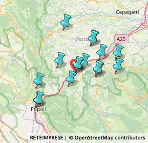 Mappa Piazza Plebiscito, 65029 Torre De' Passeri PE, Italia (6.22063)