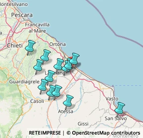 Mappa Via XIV Luglio, 66022 Fossacesia CH, Italia (14.03923)