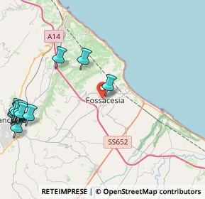 Mappa Via XIV Luglio, 66022 Fossacesia CH, Italia (6.0975)