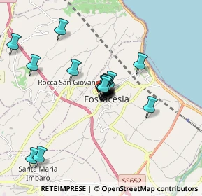 Mappa Via XIV Luglio, 66022 Fossacesia CH, Italia (1.214)