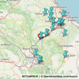 Mappa Corso Giuseppe Mazzini, 65029 Torre De' Passeri PE, Italia (17.6365)