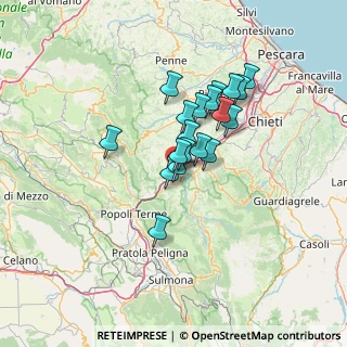 Mappa Corso Giuseppe Mazzini, 65029 Torre De' Passeri PE, Italia (10.34789)