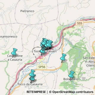 Mappa Corso Giuseppe Mazzini, 65029 Torre De' Passeri PE, Italia (1.3335)