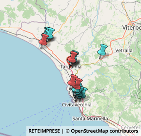 Mappa Via P. Borsellino, 01016 Tarquinia VT, Italia (12.237)